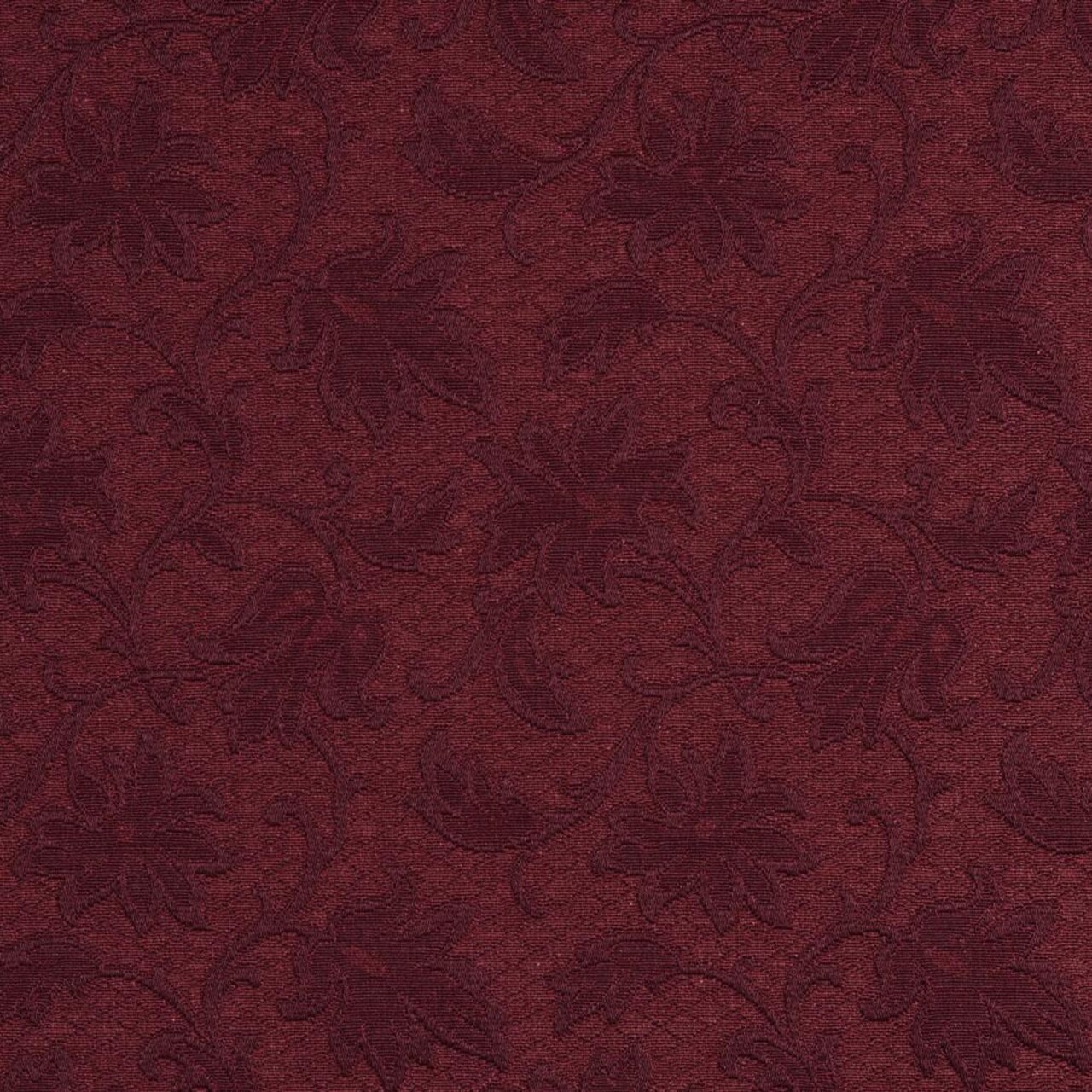Wine/Trellis - Red & Burgundy Floral Upholstery Fabric 54 Inches"